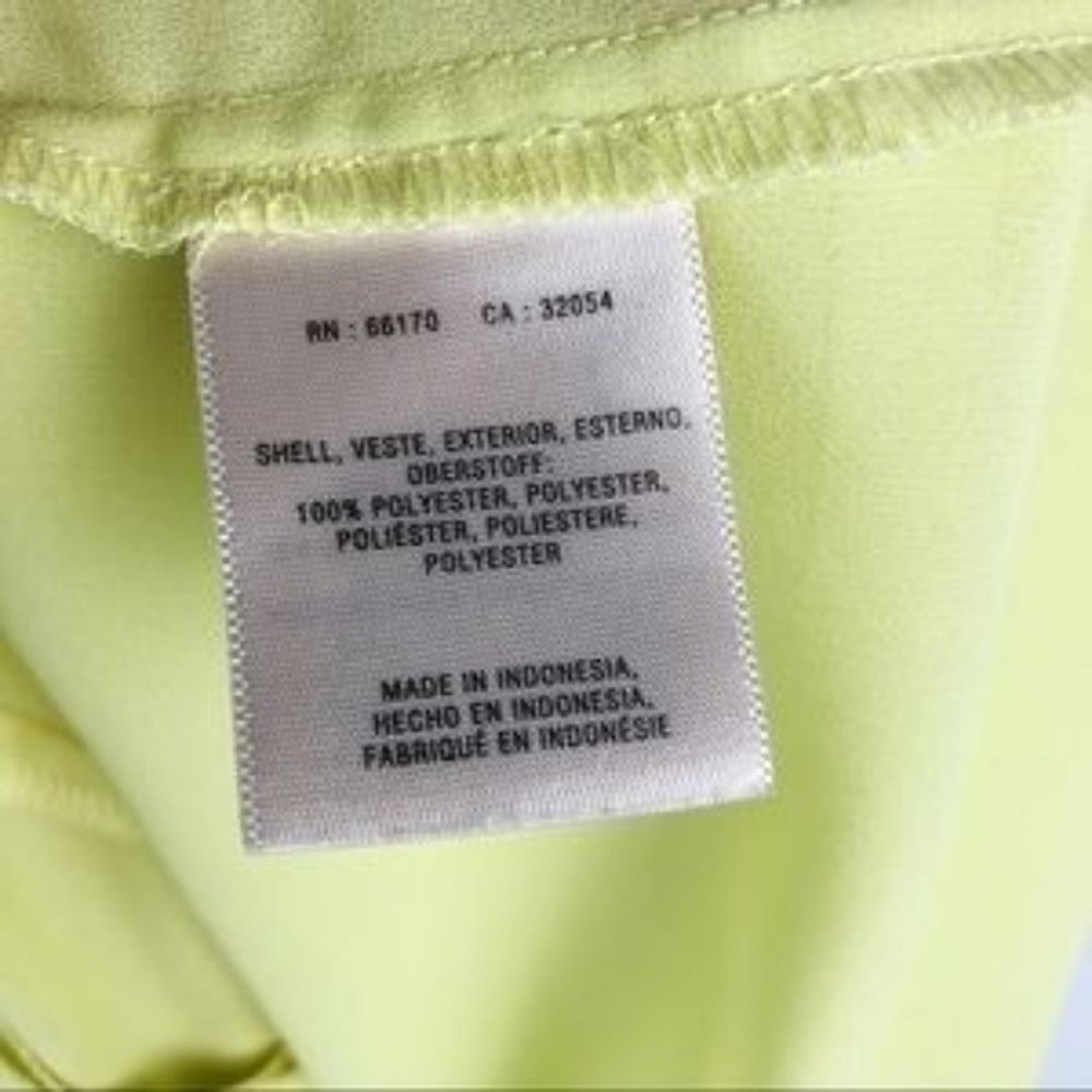 Anthropologie‎ Maeve Neon Sleeveless Tank Top Style Blouse Size 2 - Picture 7 of 7